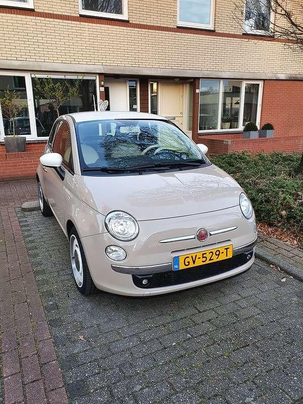 Beige Occasion 2015 Fiat 500 Hatchback | € 8.000 (Eerlijke prijs) - Afbeelding 1/4
