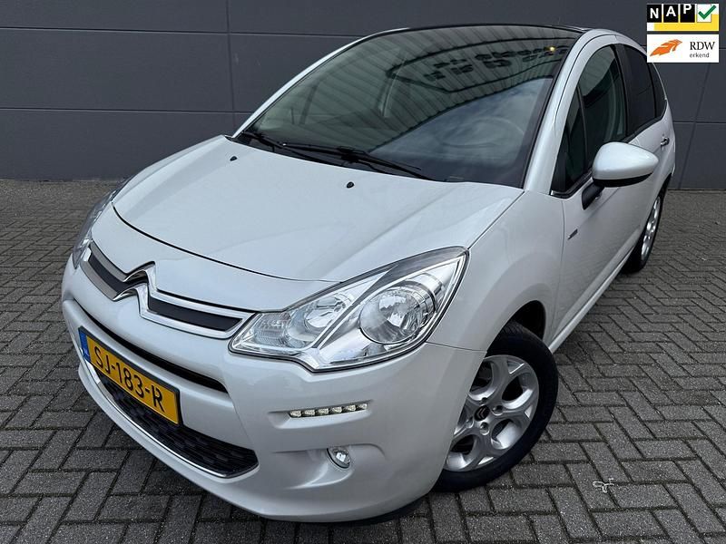 Wit Gebruikt 2016 Citroën C3 Feel Hatchback | € 7.999 (Super prijs) - Afbeelding 1/4
