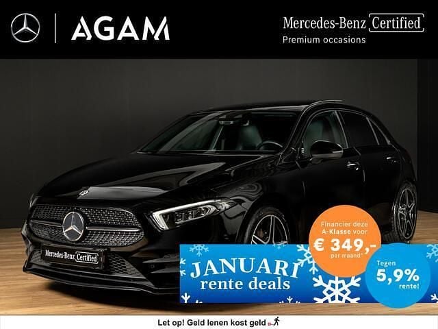 Zwart Gebruikt 2020 Mercedes A180 Business Hatchback | € 26.950 (Iets duurder) - Afbeelding 1/4
