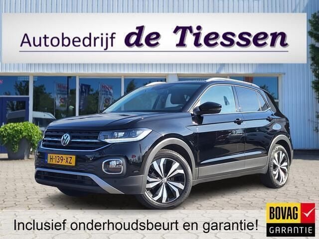 Zwart Gebruikt 2020 VW T-Cross Style SUV | € 19.445 (Iets duurder) - Afbeelding 1/4