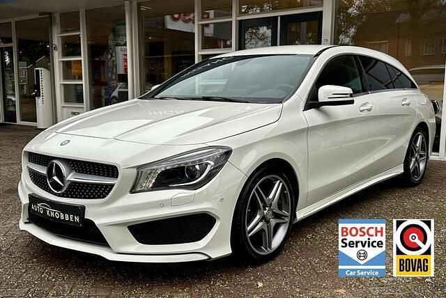Wit Gebruikt 2015 Mercedes CLA180 Shooting Brake AMG line Stationwagen | € 16.800 (Eerlijke prijs) - Afbeelding 1/4
