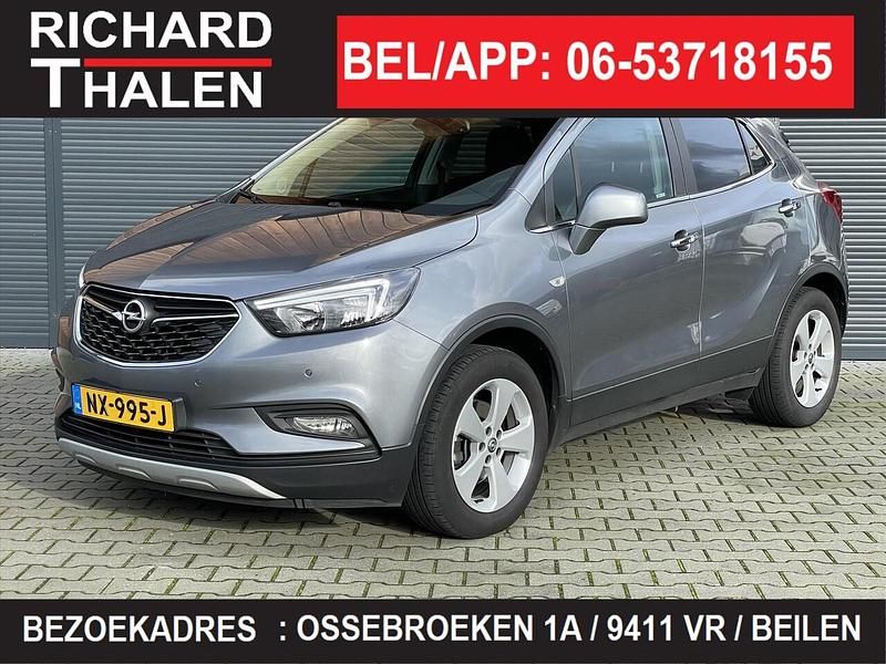 Grijs (metallic) Gebruikt 2017 Opel Mokka X Innovation SUV | € 11.950 (Goede deal) - Afbeelding 1/4