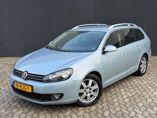 Occasion VW Golf V Highline 122 PK (89 kW) 2009 Blauw Stationwagen