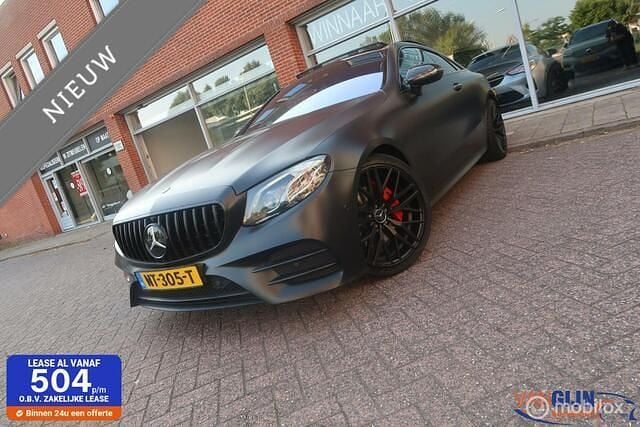 Zwart Gebruikt 2017 Mercedes E200 Edition 1 Coupé | € 31.450 (Eerlijke prijs) - Afbeelding 1/4