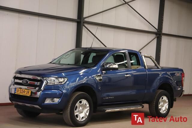 Blauw Gebruikt 2017 Ford Ranger Limited Pickup | € 23.900 (Duur) - Afbeelding 1/4