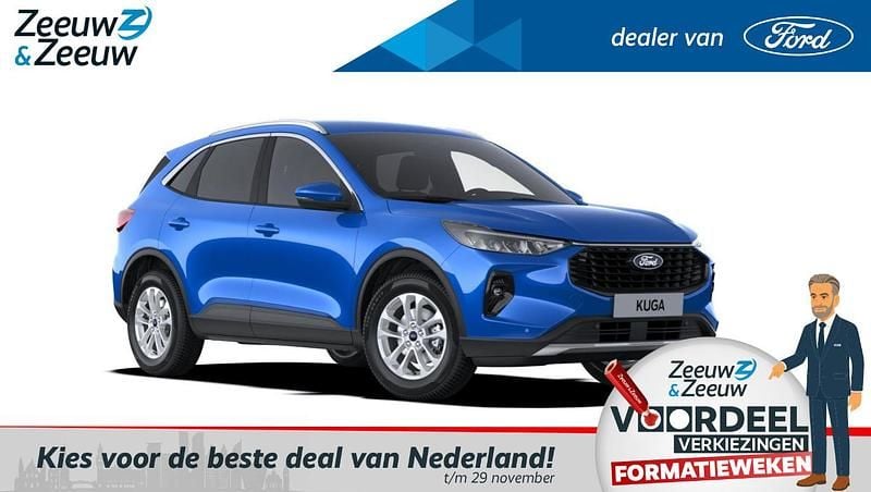 Blauw Gebruikt 2024 Ford Kuga Titanium SUV | € 41.350 (Eerlijke prijs) - Afbeelding 1/4