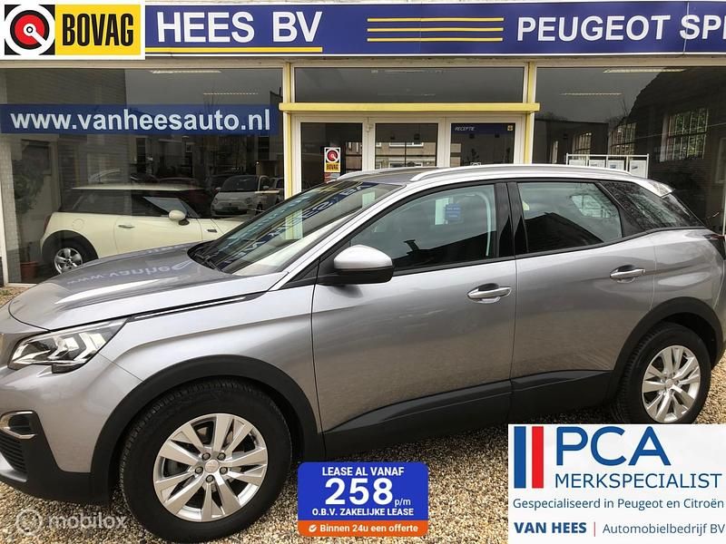 Grijs Gebruikt 2017 Peugeot 3008 SUV | € 16.945 (Goede deal) - Afbeelding 1/4