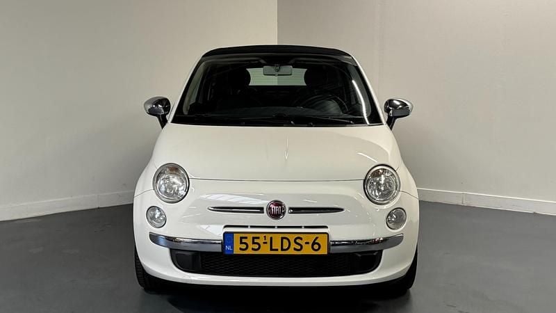 Occasion Fiat 500C Lounge 69 PK (50 kW) 2010 Wit Cabriolet