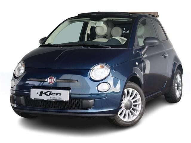 Blauw Occasion 2013 Fiat 500C Pop Cabriolet | € 7.500 (Duur) - Afbeelding 1/4