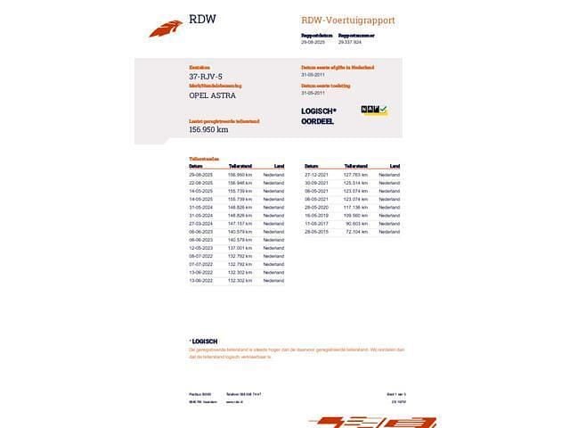 Grijs Gebruikt 2011 Opel Astra Cosmo Hatchback | € 5.990 (Eerlijke prijs) - Afbeelding 1/4