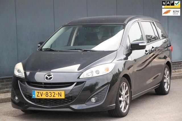 Zwart Gebruikt 2013 Mazda 5 MPV | € 5.750 (Eerlijke prijs) - Afbeelding 1/4
