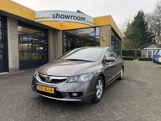 Bruin, metallic lak Gebruikt 2009 Honda Civic Hybrid Sedan | € 6.995 (Iets duurder) - Afbeelding 1/4