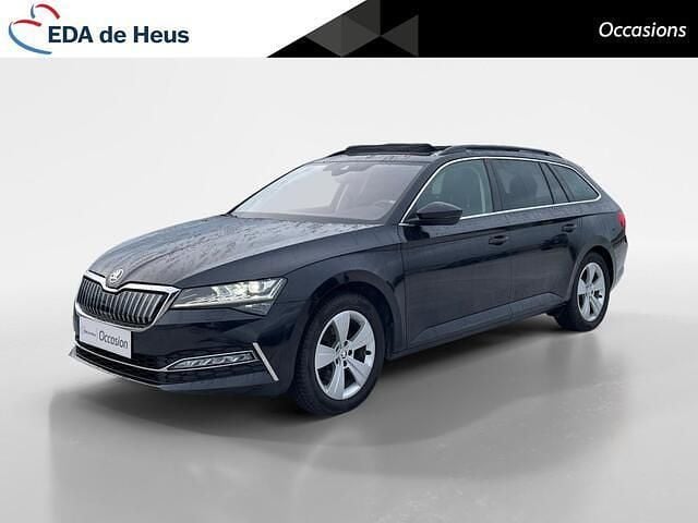 Zwart Occasion 2022 Skoda Superb Business Line Stationwagen | € 25.940 (Eerlijke prijs) - Afbeelding 1/4