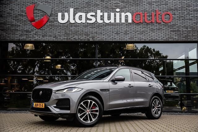 Grijs Gebruikt 2022 Jaguar F-Pace R-Dynamic SUV | € 39.950 (Super prijs) - Afbeelding 1/4