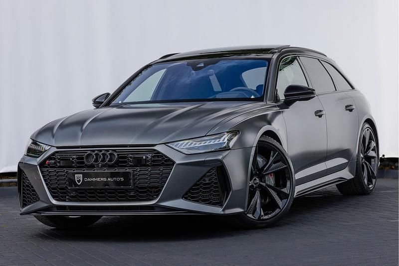 Grijs Gebruikt 2020 Audi RS6 Advanced Plus Stationwagen | € 102.900 - Afbeelding 1/4
