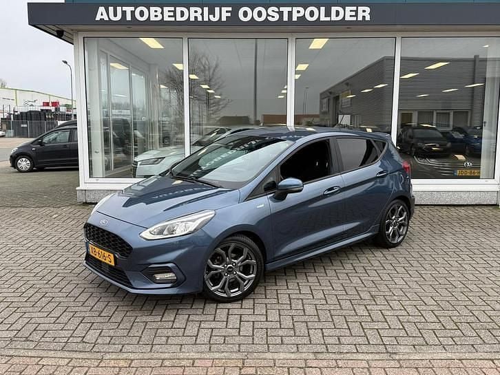 Blauw Gebruikt 2018 Ford Fiesta ST-Line Hatchback | € 11.950 (Goede deal) - Afbeelding 1/4
