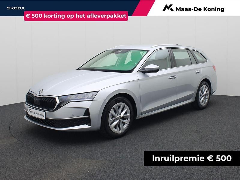 Grijs Gebruikt 2025 Skoda Octavia Selection Stationwagen | € 36.880 (Duur) - Afbeelding 1/4
