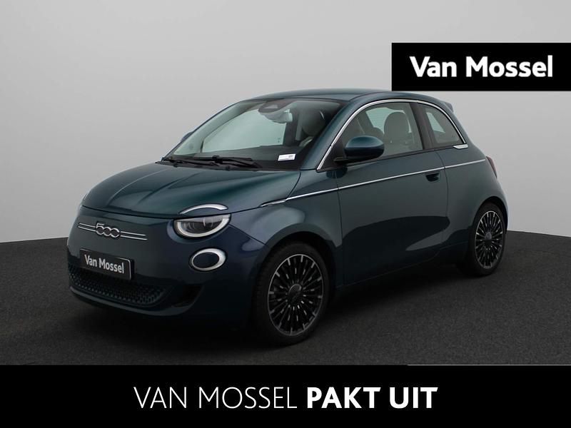 Groen Gebruikt 2023 Fiat 500e La Prima Hatchback | € 22.744 (Eerlijke prijs) - Afbeelding 1/4