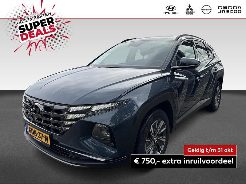 Teal blue (blauw metallic) Gebruikt 2024 Hyundai Tucson Comfort SUV | € 34.930 (Goede deal) - Afbeelding 1/4