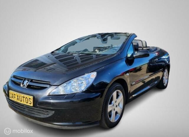 Zwart Gebruikt 2004 Peugeot 307 CC Cabriolet | € 2.750 (Eerlijke prijs) - Afbeelding 1/4