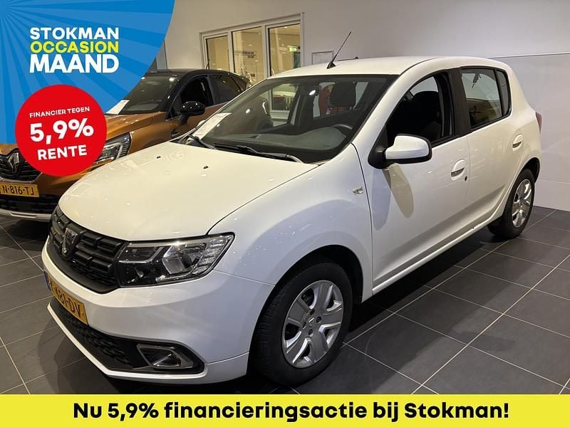 Wit Occasion 2020 Dacia Sandero Comfort Hatchback | € 11.900 (Eerlijke prijs) - Afbeelding 1/3