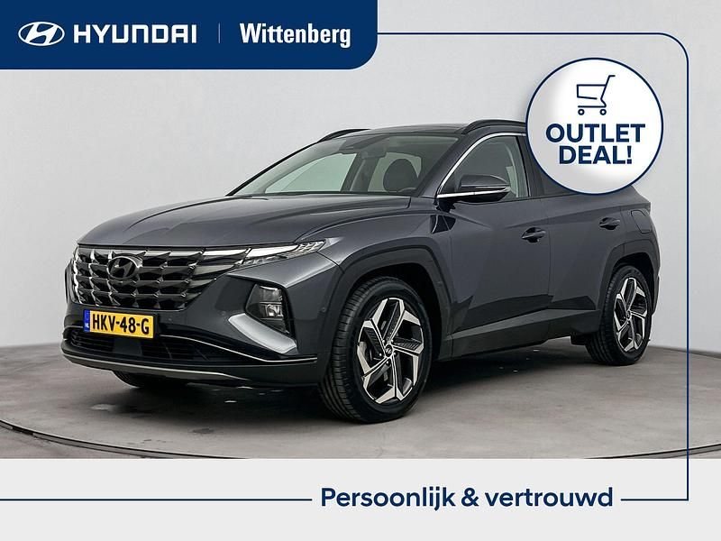 Blauw Gebruikt 2022 Hyundai Tucson Premium SUV | € 32.700 (Eerlijke prijs) - Afbeelding 1/4