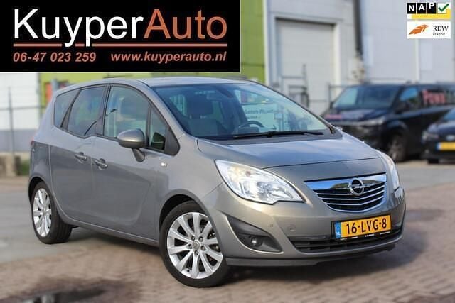 Bruin Gebruikt 2010 Opel Meriva Cosmo MPV | € 3.750 (Eerlijke prijs) - Afbeelding 1/4