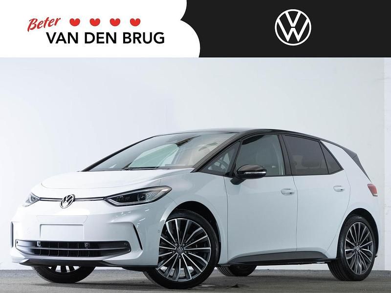 Wit Nieuw 2025 VW ID.3 Pro Hatchback | € 41.645 (Duur) - Afbeelding 1/4