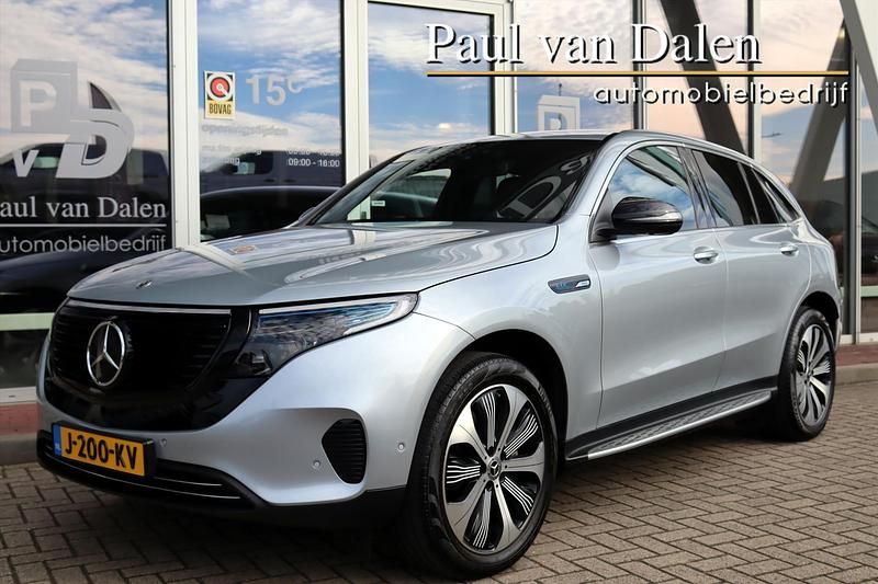 Zilver Gebruikt 2019 Mercedes EQC400 Electric Art SUV | € 37.795 (Eerlijke prijs) - Afbeelding 1/4