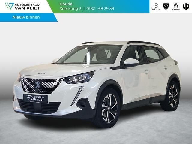 Wit Gebruikt 2020 Peugeot e-2008 Allure SUV | € 16.900 (Goede deal) - Afbeelding 1/4