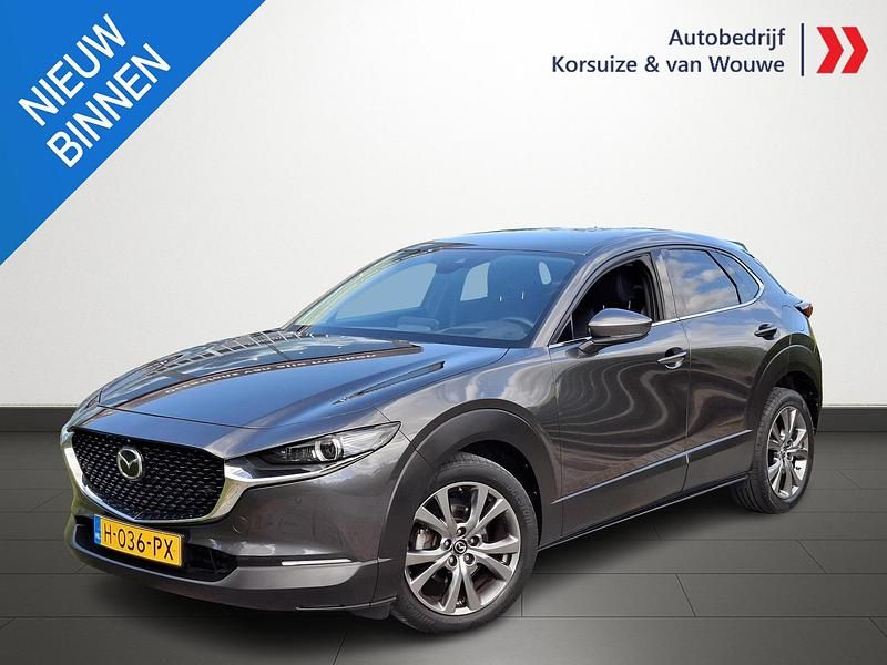 Grijs Gebruikt 2020 Mazda CX-30 Luxury SUV | € 22.949 (Eerlijke prijs) - Afbeelding 1/4