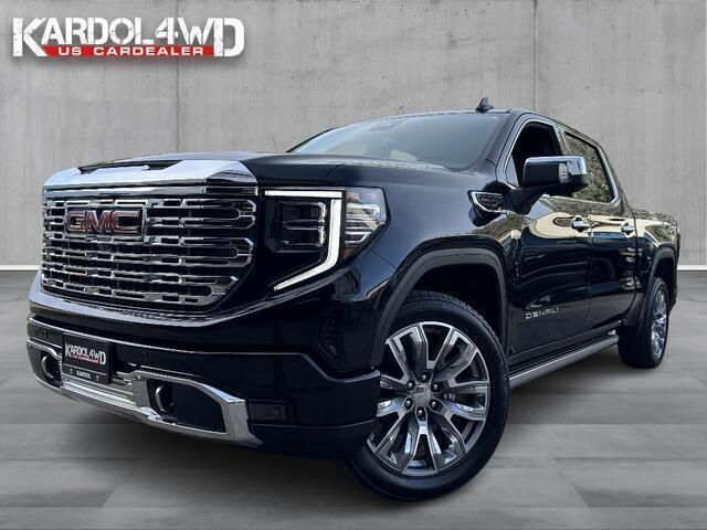 Zwart Nieuw 2024 GMC Sierra Van | € 91.950 (Iets duurder) - Afbeelding 1/4