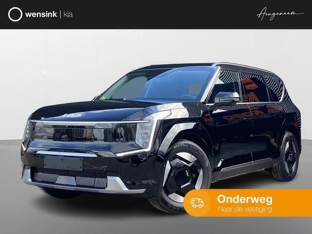 Zwart Nieuw 2025 Kia EV9 3 SUV | € 77.790 (Eerlijke prijs) - Afbeelding 1/4