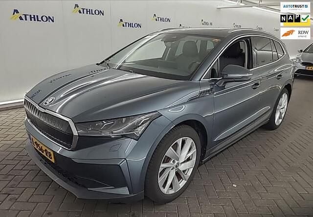 Grijs Gebruikt 2021 Skoda Enyaq iV SUV | € 27.450 (Goede deal) - Afbeelding 1/4