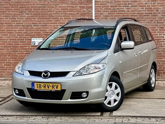 Beige, metallic lak Gebruikt 2005 Mazda 5 Touring MPV | € 3.950 (Duur) - Afbeelding 1/4
