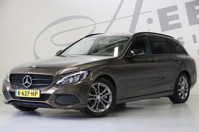 Bruin Gebruikt 2015 Mercedes C180 Avantgarde Stationwagen | € 16.950 (Iets duurder) - Afbeelding 1/4