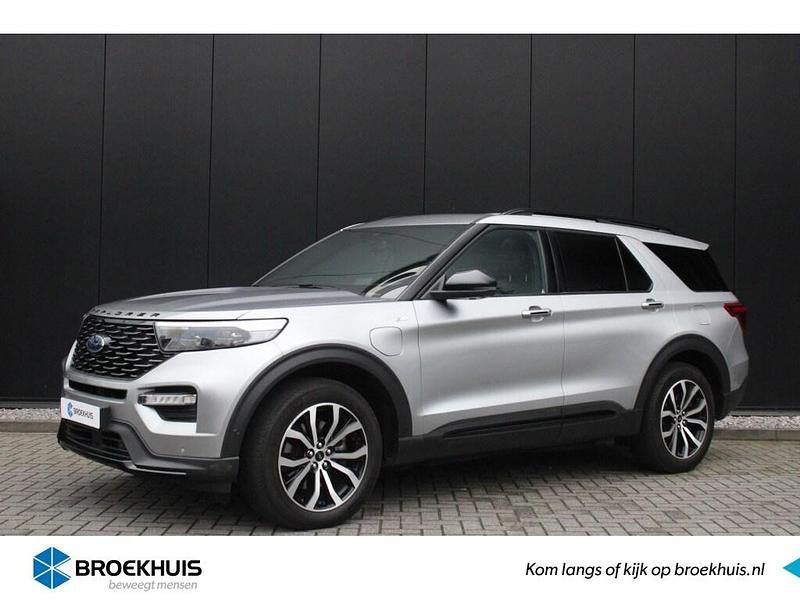 Grijs Gebruikt 2023 Ford Explorer ST-Line SUV | € 61.800 (Eerlijke prijs) - Afbeelding 1/4