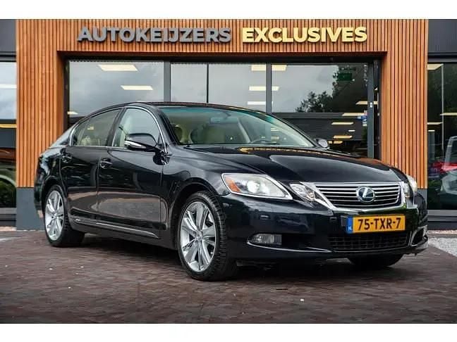 Zwart Gebruikt 2012 Lexus GS450H Executive Line Sedan | € 11.900 - Afbeelding 1/4