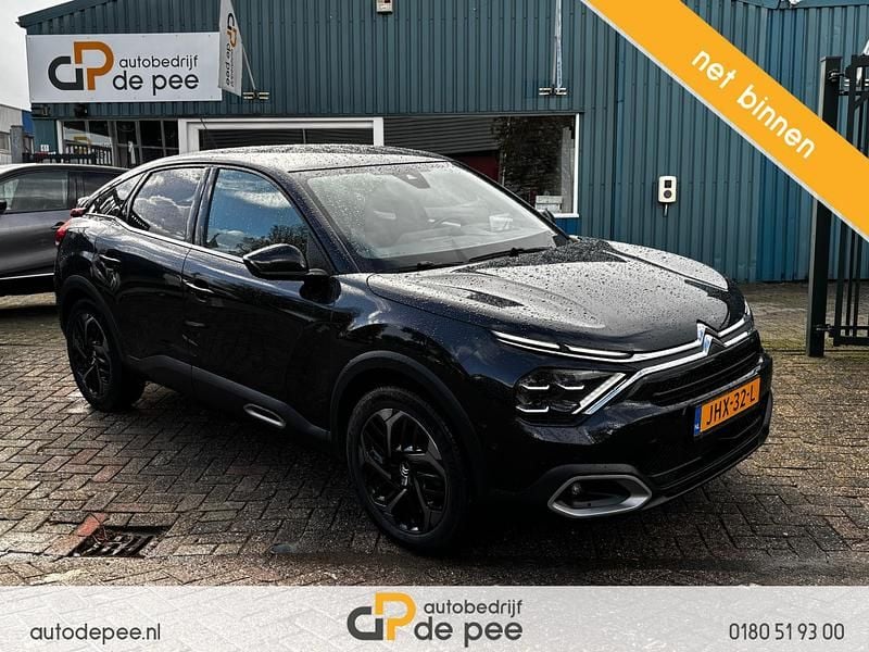 Zwart Gebruikt 2021 Citroën C4 PureTech SUV | € 18.395 (Eerlijke prijs) - Afbeelding 1/4