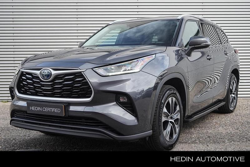 Grijs Gebruikt 2022 Toyota Highlander Business Edition SUV | € 53.945 (Eerlijke prijs) - Afbeelding 1/4