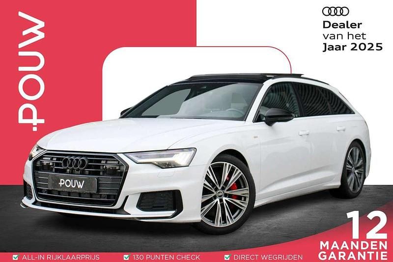 Occasion Audi A6 Competition 367 PK (269 kW) 2021 Wit (metallic) Stationwagen