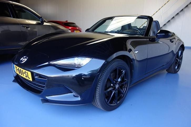 Zwart Occasion 2016 Mazda MX5 Cabriolet | € 21.950 (Eerlijke prijs) - Afbeelding 1/4
