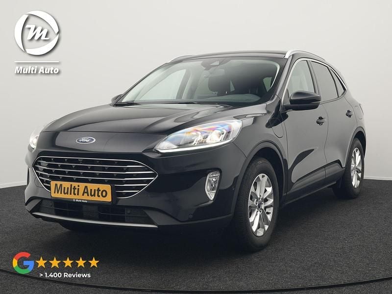 Zwart Gebruikt 2021 Ford Kuga Titanium SUV | € 21.940 (Goede deal) - Afbeelding 1/4