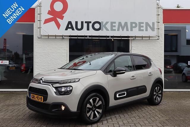 Grijs Occasion 2021 Citroën C3 PureTech Hatchback | € 14.900 (Eerlijke prijs) - Afbeelding 1/4