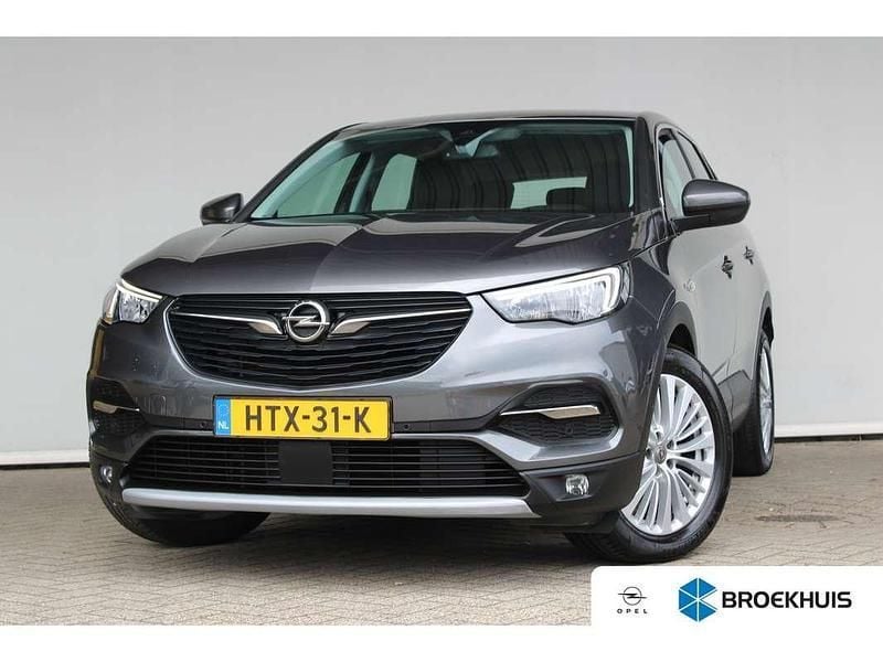 Grijs Gebruikt 2019 Opel Grandland X Innovation SUV | € 16.900 (Eerlijke prijs) - Afbeelding 1/4