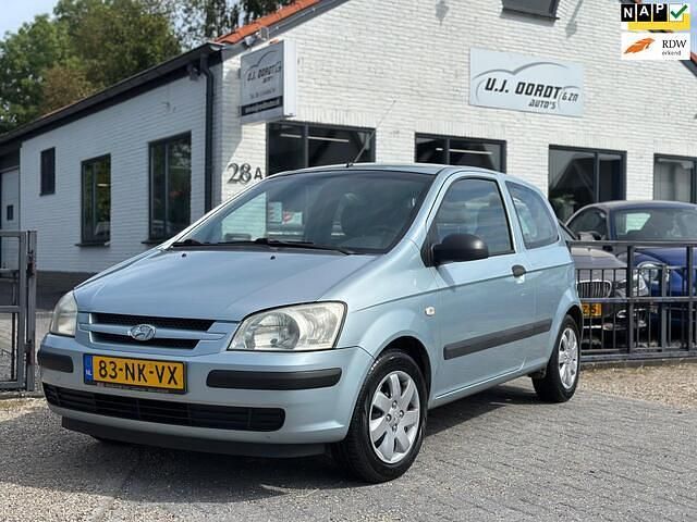 Blauw Gebruikt 2003 Hyundai Getz Hatchback | € 999 (Eerlijke prijs) - Afbeelding 1/4
