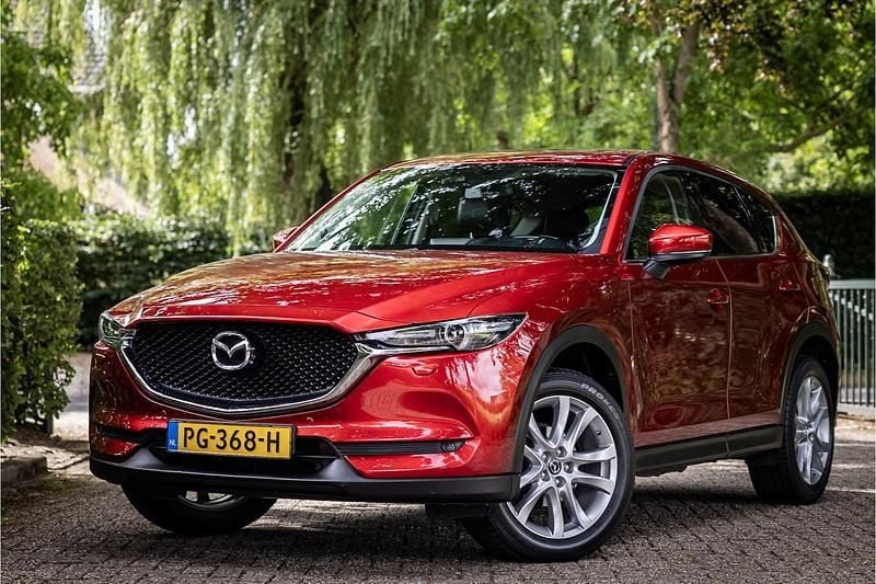 Rood Gebruikt 2017 Mazda CX-5 SUV | € 23.900 (Eerlijke prijs) - Afbeelding 1/4