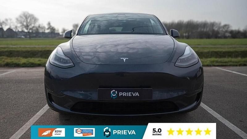 Occasion Tesla Model Y Long Range AWD 378 kW (514 PK) 2022 Grijs SUV
