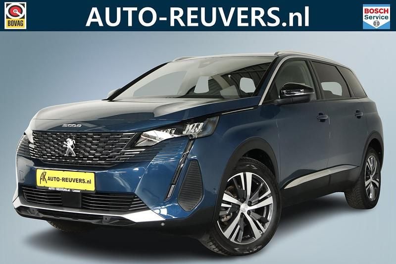 Blauw Gebruikt 2024 Peugeot 5008 Allure MPV | € 32.900 (Goede deal) - Afbeelding 1/4