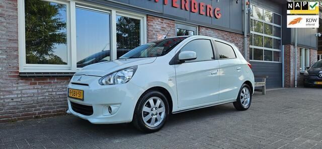 Wit Gebruikt 2013 Mitsubishi Space Star Intense Hatchback | € 3.450 (Eerlijke prijs) - Afbeelding 1/4